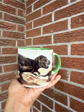 The Unemployed Philosophers Guild Disappearing Dinosaur Mug- Heat Changing